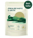 Progressive Earth Pro Balance Plus package for equine wellness on a white background